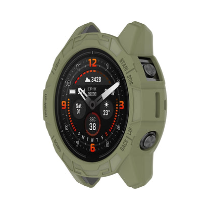 ENKAY Hat-Prince TPU Armor Designed Watch Protective Case, For Garmin Epix Pro 42mm / Fenix 7S / 7S Pro, For Garmin Epix Pro 51mm / Fenix 7X / 7X Pro, For Garmin Epix Pro 47mm / Fenix 7 / 7 Pro
