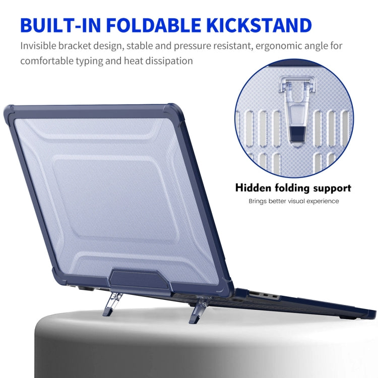 ENKAY Hat-Prince 3 in 1 Protective Bracket Case Cover Hard Shell with TPU Keyboard Film / PET Screen Protector, Version:EU