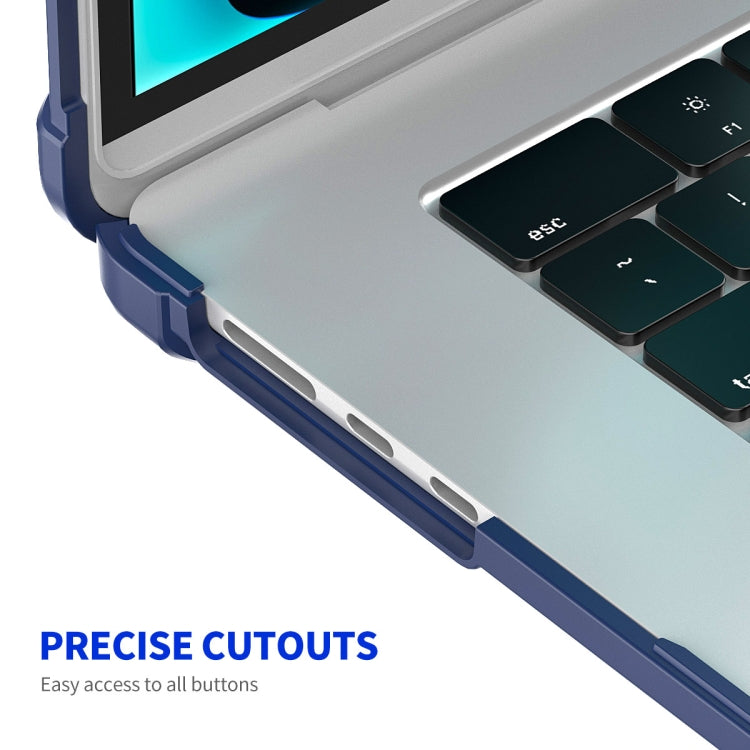 ENKAY Hat-Prince 3 in 1 Protective Bracket Case Cover Hard Shell with TPU Keyboard Film / PET Screen Protector, Version:EU