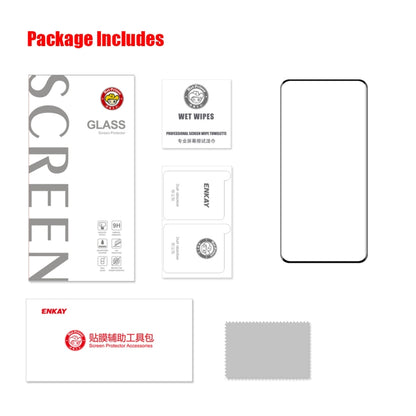 ENKAY Hat-Prince Heat Bending Full Side Glue Tempered Glass Film, For Huawei Mate 60 Pro