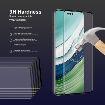 2pcs ENKAY Hat-Prince Heat Bending Full Side Glue Tempered Glass Film, For Huawei Mate 60 Pro
