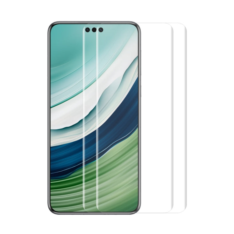 2pcs ENKAY Hat-Prince Heat Bending Full Side Glue Tempered Glass Film, For Huawei Mate 60 Pro