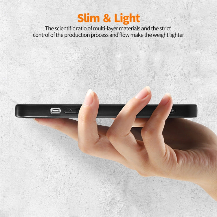 ENKAY Fiber Leather Skin PC Phone Case with High Aluminum-silicon Glass Film, For iPhone 15 Pro Max, For iPhone 15 Pro, For iPhone 15 Plus, For iPhone 15, For iPhone 14 Plus, For iPhone 14, For iPhone 14 Pro, For iPhone 14 Pro Max