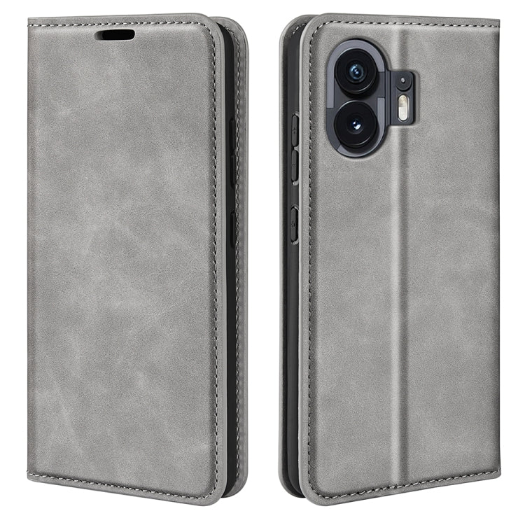 Retro-skin  Magnetic Suction Leather Phone Case, For Nothing Phone 4a Pro, For Nothing Phone 4a, For Nothing Phone 3a Lite, For Nothing Phone 3a, For Nothing Phone 3a Pro, For Nothing Phone 2
