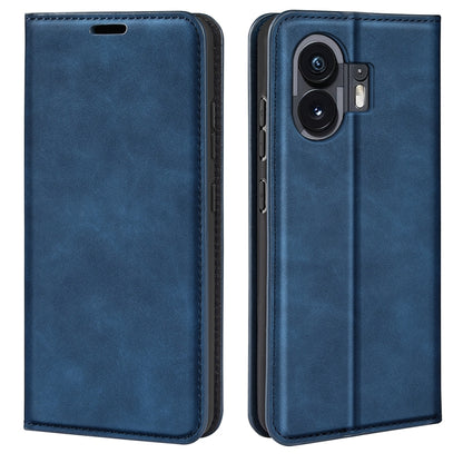 Retro-skin  Magnetic Suction Leather Phone Case, For Nothing Phone 4a Pro, For Nothing Phone 4a, For Nothing Phone 3a Lite, For Nothing Phone 3a, For Nothing Phone 3a Pro, For Nothing Phone 2