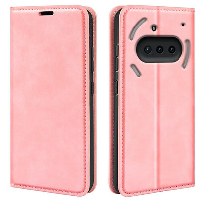 Retro-skin  Magnetic Suction Leather Phone Case, For Nothing Phone 4a Pro, For Nothing Phone 4a, For Nothing Phone 3a Lite, For Nothing Phone 3a, For Nothing Phone 3a Pro, For Nothing Phone 2