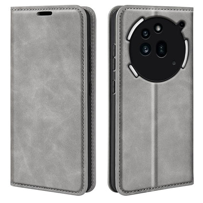 Retro-skin  Magnetic Suction Leather Phone Case, For Nothing Phone 4a Pro, For Nothing Phone 4a, For Nothing Phone 3a Lite, For Nothing Phone 3a, For Nothing Phone 3a Pro, For Nothing Phone 2