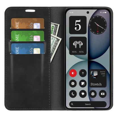 Retro-skin  Magnetic Suction Leather Phone Case, For Nothing Phone 4a Pro, For Nothing Phone 4a, For Nothing Phone 3a Lite, For Nothing Phone 3a, For Nothing Phone 3a Pro, For Nothing Phone 2
