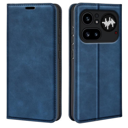 Retro-skin  Magnetic Suction Leather Phone Case, For Nothing Phone 4a Pro, For Nothing Phone 4a, For Nothing Phone 3a Lite, For Nothing Phone 3a, For Nothing Phone 3a Pro, For Nothing Phone 2