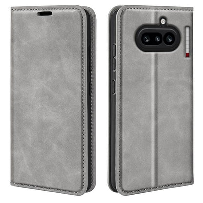Retro-skin  Magnetic Suction Leather Phone Case, For Nothing Phone 4a Pro, For Nothing Phone 4a, For Nothing Phone 3a Lite, For Nothing Phone 3a, For Nothing Phone 3a Pro, For Nothing Phone 2
