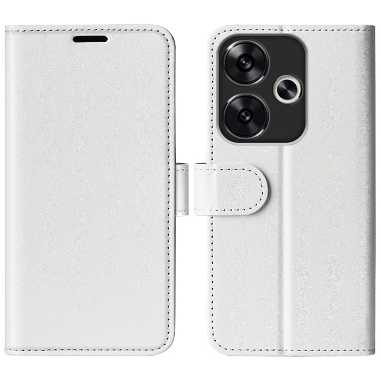 R64 Texture Horizontal Flip Leather Phone Case