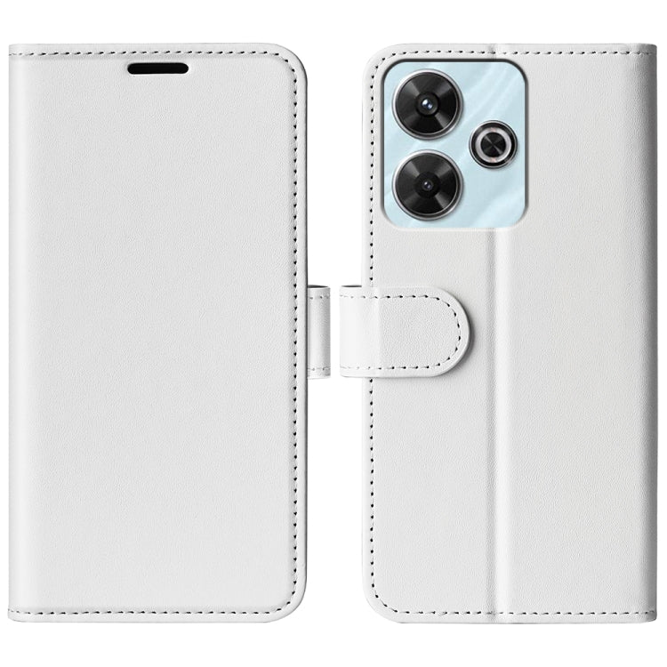 R64 Texture Horizontal Flip Leather Phone Case