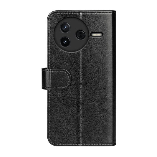 R64 Texture Horizontal Flip Leather Phone Case, For Redmi K80 / Poco F7 Pro