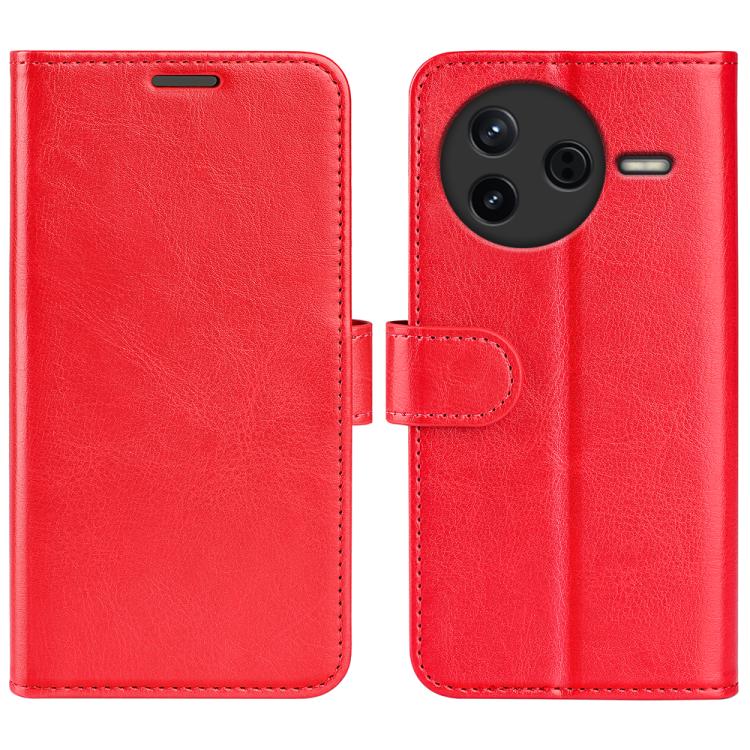 R64 Texture Horizontal Flip Leather Phone Case, For Redmi K80 Pro / Poco F7 Ultra, For Redmi K80 / Poco F7 Pro