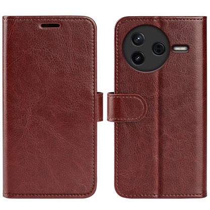 R64 Texture Horizontal Flip Leather Phone Case, For Redmi K80 Pro / Poco F7 Ultra, For Redmi K80 / Poco F7 Pro