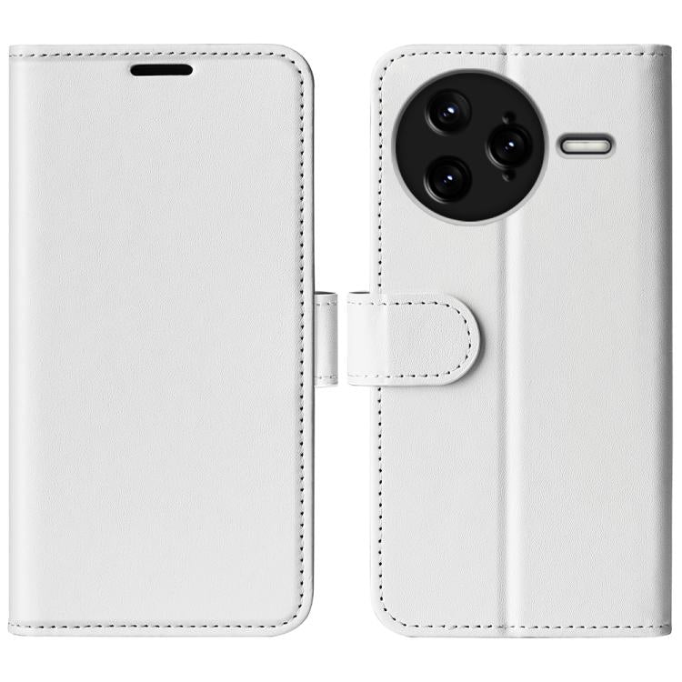 R64 Texture Horizontal Flip Leather Phone Case, For Redmi K80 Pro / Poco F7 Ultra, For Redmi K80 / Poco F7 Pro