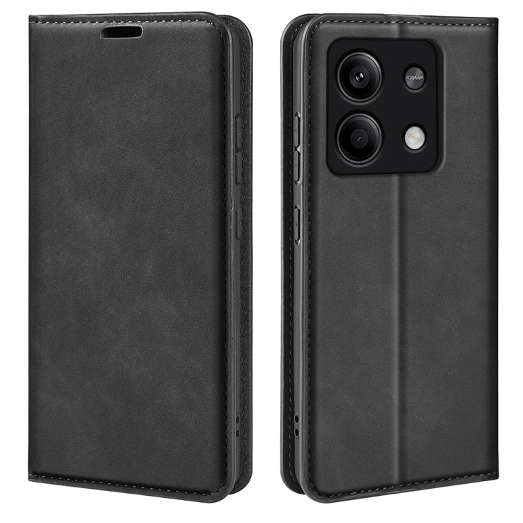 Retro-Skin Magnetic Suction Leder Handyhülle, Für Xiaomi Redmi Note 13 Pro 4G, Für Xiaomi Redmi Note 13 4G, Für Xiaomi Redmi K70E, Für Xiaomi 14 Ultra, Für Xiaomi 14 Pro, Für Xiaomi 14, Für Xiaomi Redmi Note 13 5G, Für Xiaomi Redmi 13C