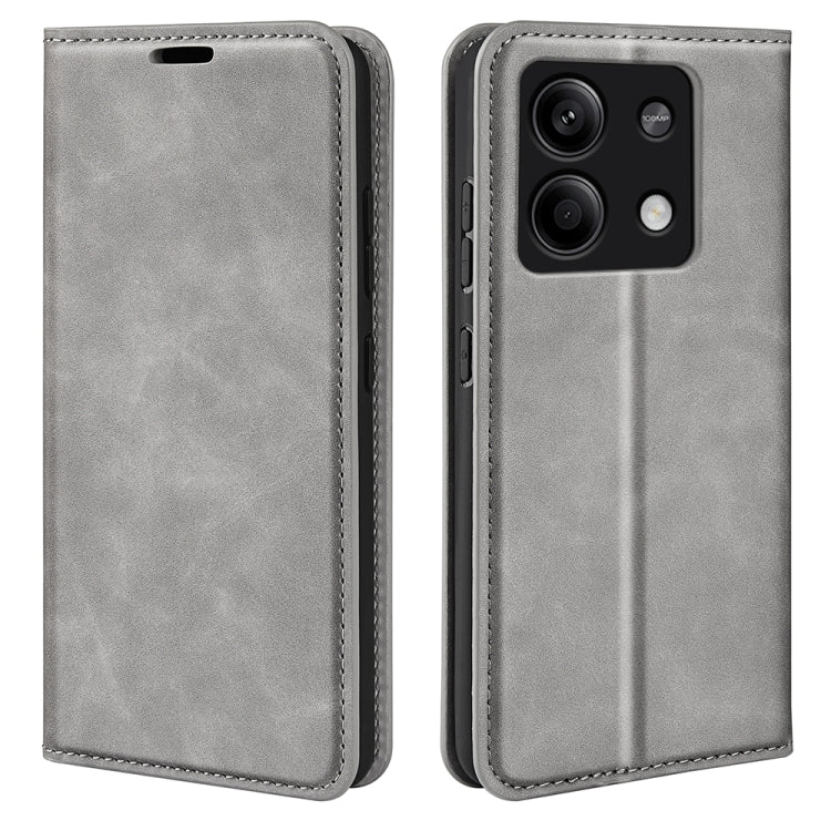 Retro-Skin Magnetic Suction Leder Handyhülle, Für Xiaomi Redmi Note 13 Pro 4G, Für Xiaomi Redmi Note 13 4G, Für Xiaomi Redmi K70E, Für Xiaomi 14 Ultra, Für Xiaomi 14 Pro, Für Xiaomi 14, Für Xiaomi Redmi Note 13 5G, Für Xiaomi Redmi 13C