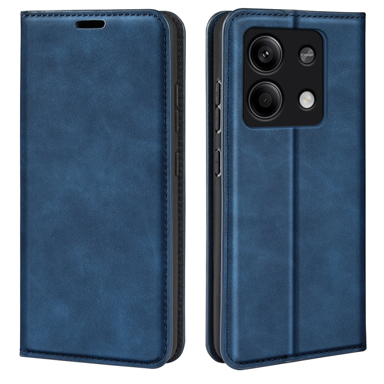 Retro-Skin Magnetic Suction Leder Handyhülle, Für Xiaomi Redmi Note 13 Pro 4G, Für Xiaomi Redmi Note 13 4G, Für Xiaomi Redmi K70E, Für Xiaomi 14 Ultra, Für Xiaomi 14 Pro, Für Xiaomi 14, Für Xiaomi Redmi Note 13 5G, Für Xiaomi Redmi 13C