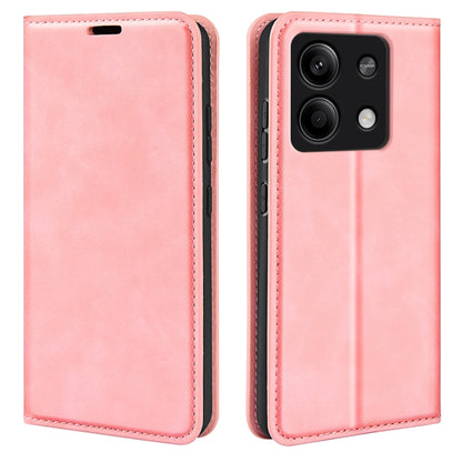 Retro-Skin Magnetic Suction Leder Handyhülle, Für Xiaomi Redmi Note 13 Pro 4G, Für Xiaomi Redmi Note 13 4G, Für Xiaomi Redmi K70E, Für Xiaomi 14 Ultra, Für Xiaomi 14 Pro, Für Xiaomi 14, Für Xiaomi Redmi Note 13 5G, Für Xiaomi Redmi 13C