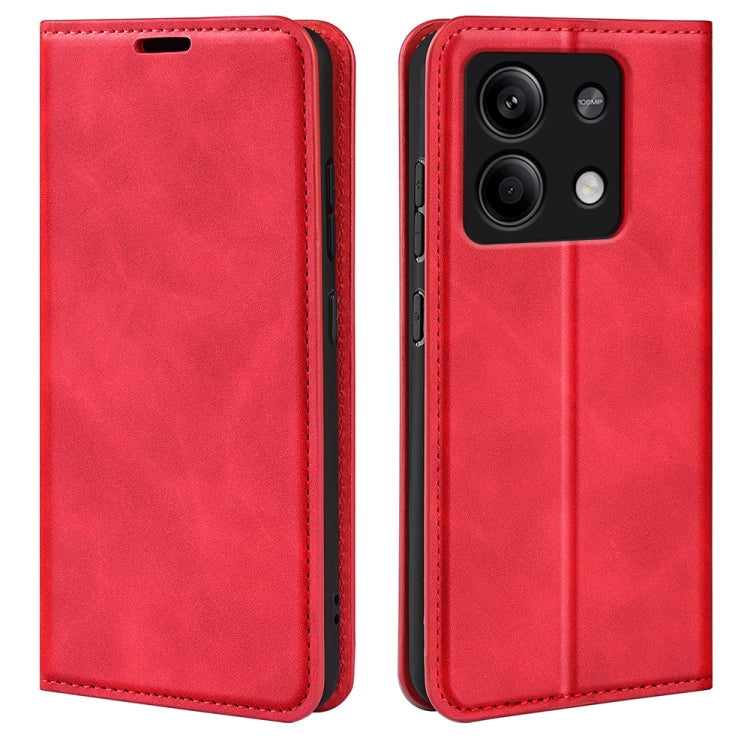 Retro-Skin Magnetic Suction Leder Handyhülle, Für Xiaomi Redmi Note 13 Pro 4G, Für Xiaomi Redmi Note 13 4G, Für Xiaomi Redmi K70E, Für Xiaomi 14 Ultra, Für Xiaomi 14 Pro, Für Xiaomi 14, Für Xiaomi Redmi Note 13 5G, Für Xiaomi Redmi 13C