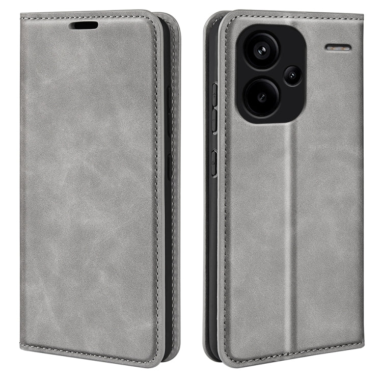 Retro-skin Magnetic Suction Leather Phone Case, For Xiaomi Redmi Note 13 Pro 4G, For Xiaomi Redmi Note 13 4G, For Xiaomi Redmi K70E, For Xiaomi 14 Ultra, For Xiaomi 14 Pro, For Xiaomi 14, For Xiaomi Redmi Note 13 5G, For Xiaomi Redmi 13C               ...