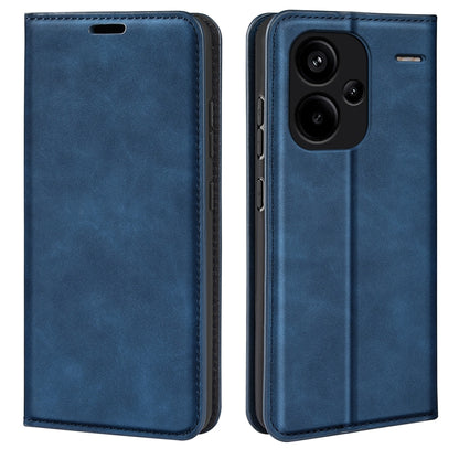 Retro-skin Magnetic Suction Leather Phone Case, For Xiaomi Redmi Note 13 Pro 4G, For Xiaomi Redmi Note 13 4G, For Xiaomi Redmi K70E, For Xiaomi 14 Ultra, For Xiaomi 14 Pro, For Xiaomi 14, For Xiaomi Redmi Note 13 5G, For Xiaomi Redmi 13C               ...