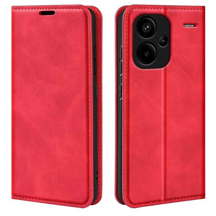 Retro-skin Magnetic Suction Leather Phone Case, For Xiaomi Redmi Note 13 Pro 4G, For Xiaomi Redmi Note 13 4G, For Xiaomi Redmi K70E, For Xiaomi 14 Ultra, For Xiaomi 14 Pro, For Xiaomi 14, For Xiaomi Redmi Note 13 5G, For Xiaomi Redmi 13C               ...