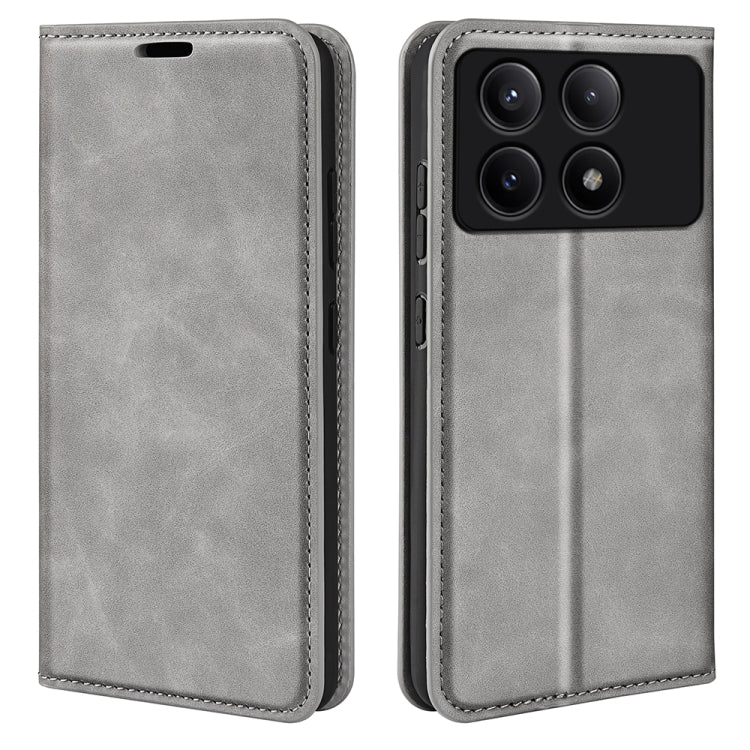 Retro-Skin Magnetic Suction Leder Handyhülle, Für Xiaomi Redmi Note 13 Pro 4G, Für Xiaomi Redmi Note 13 4G, Für Xiaomi Redmi K70E, Für Xiaomi 14 Ultra, Für Xiaomi 14 Pro, Für Xiaomi 14, Für Xiaomi Redmi Note 13 5G, Für Xiaomi Redmi 13C
