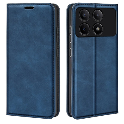 Retro-Skin Magnetic Suction Leder Handyhülle, Für Xiaomi Redmi Note 13 Pro 4G, Für Xiaomi Redmi Note 13 4G, Für Xiaomi Redmi K70E, Für Xiaomi 14 Ultra, Für Xiaomi 14 Pro, Für Xiaomi 14, Für Xiaomi Redmi Note 13 5G, Für Xiaomi Redmi 13C