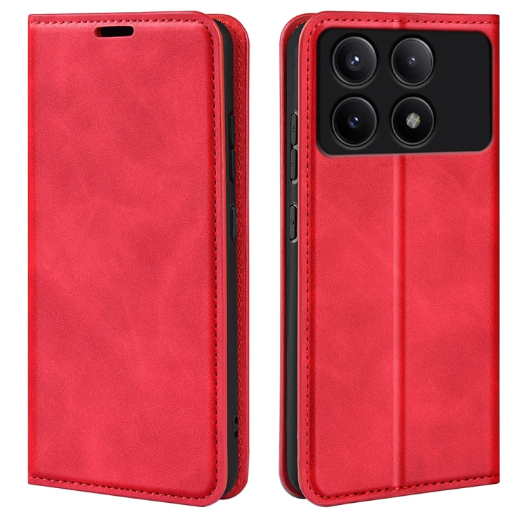 Retro-Skin Magnetic Suction Leder Handyhülle, Für Xiaomi Redmi Note 13 Pro 4G, Für Xiaomi Redmi Note 13 4G, Für Xiaomi Redmi K70E, Für Xiaomi 14 Ultra, Für Xiaomi 14 Pro, Für Xiaomi 14, Für Xiaomi Redmi Note 13 5G, Für Xiaomi Redmi 13C