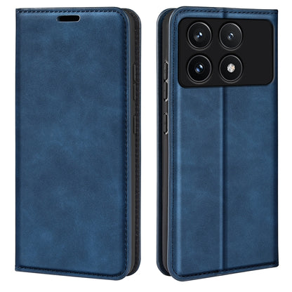Retro-Skin Magnetic Suction Leder Handyhülle, Für Xiaomi Redmi Note 13 Pro 4G, Für Xiaomi Redmi Note 13 4G, Für Xiaomi Redmi K70E, Für Xiaomi 14 Ultra, Für Xiaomi 14 Pro, Für Xiaomi 14, Für Xiaomi Redmi Note 13 5G, Für Xiaomi Redmi 13C