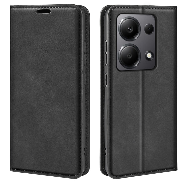 Retro-Skin Magnetic Suction Leder Handyhülle, Für Xiaomi Redmi Note 13 Pro 4G, Für Xiaomi Redmi Note 13 4G, Für Xiaomi Redmi K70E, Für Xiaomi 14 Ultra, Für Xiaomi 14 Pro, Für Xiaomi 14, Für Xiaomi Redmi Note 13 5G, Für Xiaomi Redmi 13C