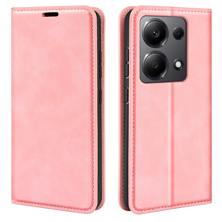 Retro-Skin Magnetic Suction Leder Handyhülle, Für Xiaomi Redmi Note 13 Pro 4G, Für Xiaomi Redmi Note 13 4G, Für Xiaomi Redmi K70E, Für Xiaomi 14 Ultra, Für Xiaomi 14 Pro, Für Xiaomi 14, Für Xiaomi Redmi Note 13 5G, Für Xiaomi Redmi 13C