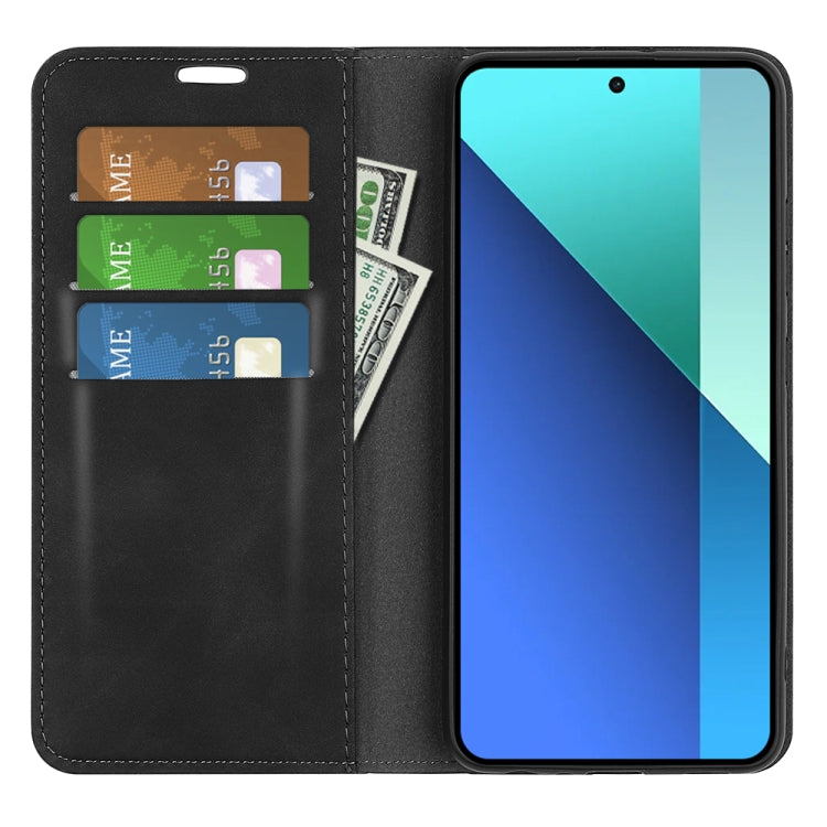 Retro-skin Magnetic Suction Leather Phone Case, For Xiaomi Redmi Note 13 Pro 4G, For Xiaomi Redmi Note 13 4G, For Xiaomi Redmi K70E, For Xiaomi 14 Ultra, For Xiaomi 14 Pro, For Xiaomi 14, For Xiaomi Redmi Note 13 5G, For Xiaomi Redmi 13C               ...