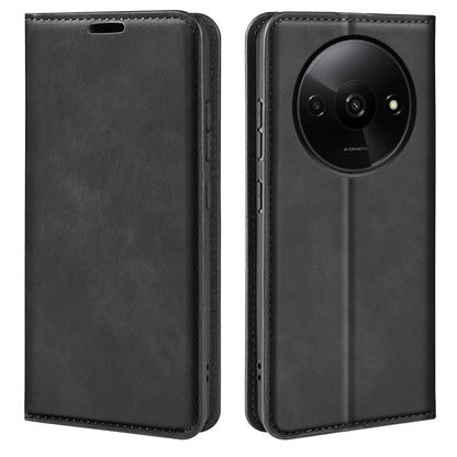 Retro-Skin Magnetic Suction Leder Handyhülle, Für Xiaomi Redmi Note 13 Pro 4G, Für Xiaomi Redmi Note 13 4G, Für Xiaomi Redmi K70E, Für Xiaomi 14 Ultra, Für Xiaomi 14 Pro, Für Xiaomi 14, Für Xiaomi Redmi Note 13 5G, Für Xiaomi Redmi 13C