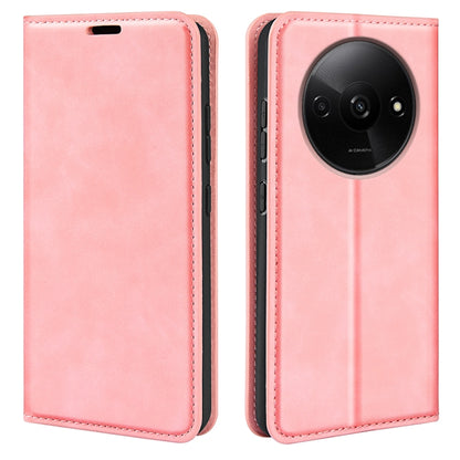 Retro-Skin Magnetic Suction Leder Handyhülle, Für Xiaomi Redmi Note 13 Pro 4G, Für Xiaomi Redmi Note 13 4G, Für Xiaomi Redmi K70E, Für Xiaomi 14 Ultra, Für Xiaomi 14 Pro, Für Xiaomi 14, Für Xiaomi Redmi Note 13 5G, Für Xiaomi Redmi 13C