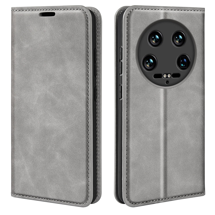 Retro-Skin Magnetic Suction Leder Handyhülle, Für Xiaomi Redmi Note 13 Pro 4G, Für Xiaomi Redmi Note 13 4G, Für Xiaomi Redmi K70E, Für Xiaomi 14 Ultra, Für Xiaomi 14 Pro, Für Xiaomi 14, Für Xiaomi Redmi Note 13 5G, Für Xiaomi Redmi 13C