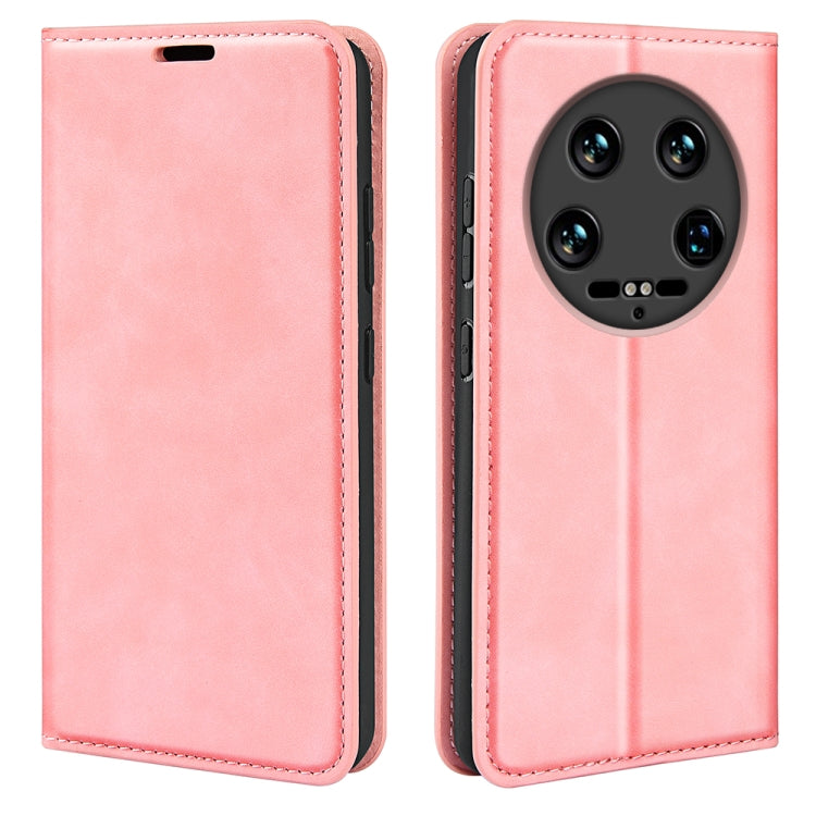 Retro-Skin Magnetic Suction Leder Handyhülle, Für Xiaomi Redmi Note 13 Pro 4G, Für Xiaomi Redmi Note 13 4G, Für Xiaomi Redmi K70E, Für Xiaomi 14 Ultra, Für Xiaomi 14 Pro, Für Xiaomi 14, Für Xiaomi Redmi Note 13 5G, Für Xiaomi Redmi 13C