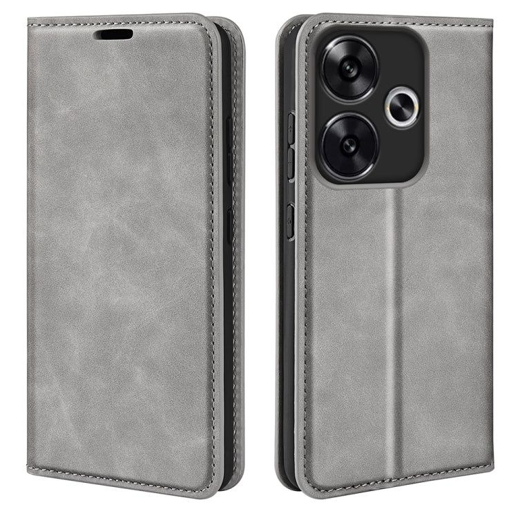 Retro-Skin Magnetic Suction Leder Handyhülle, Für Xiaomi Redmi Note 13 Pro 4G, Für Xiaomi Redmi Note 13 4G, Für Xiaomi Redmi K70E, Für Xiaomi 14 Ultra, Für Xiaomi 14 Pro, Für Xiaomi 14, Für Xiaomi Redmi Note 13 5G, Für Xiaomi Redmi 13C