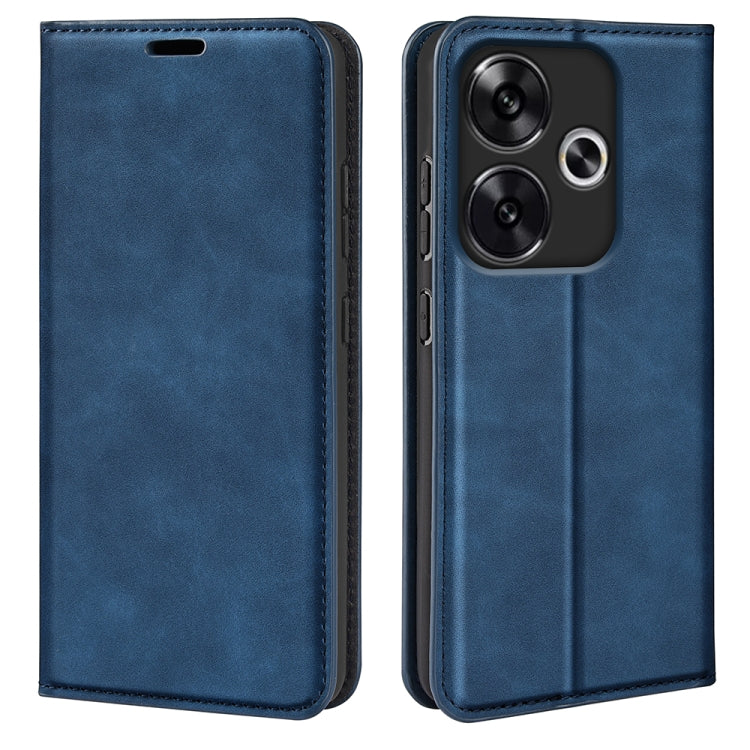 Retro-Skin Magnetic Suction Leder Handyhülle, Für Xiaomi Redmi Note 13 Pro 4G, Für Xiaomi Redmi Note 13 4G, Für Xiaomi Redmi K70E, Für Xiaomi 14 Ultra, Für Xiaomi 14 Pro, Für Xiaomi 14, Für Xiaomi Redmi Note 13 5G, Für Xiaomi Redmi 13C