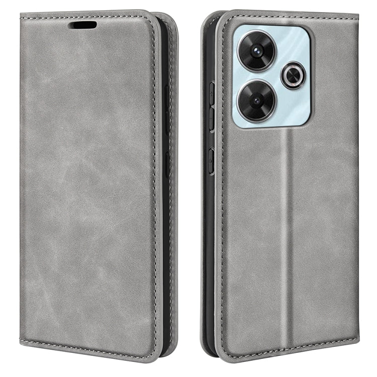 Retro-Skin Magnetic Suction Leder Handyhülle, Für Xiaomi Redmi Note 13 Pro 4G, Für Xiaomi Redmi Note 13 4G, Für Xiaomi Redmi K70E, Für Xiaomi 14 Ultra, Für Xiaomi 14 Pro, Für Xiaomi 14, Für Xiaomi Redmi Note 13 5G, Für Xiaomi Redmi 13C