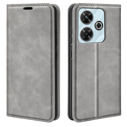 Retro-Skin Magnetic Suction Leder Handyhülle, Für Xiaomi Redmi Note 13 Pro 4G, Für Xiaomi Redmi Note 13 4G, Für Xiaomi Redmi K70E, Für Xiaomi 14 Ultra, Für Xiaomi 14 Pro, Für Xiaomi 14, Für Xiaomi Redmi Note 13 5G, Für Xiaomi Redmi 13C