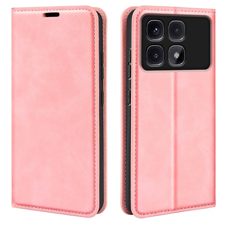 Retro-Skin Magnetic Suction Leder Handyhülle, Für Xiaomi Redmi Note 13 Pro 4G, Für Xiaomi Redmi Note 13 4G, Für Xiaomi Redmi K70E, Für Xiaomi 14 Ultra, Für Xiaomi 14 Pro, Für Xiaomi 14, Für Xiaomi Redmi Note 13 5G, Für Xiaomi Redmi 13C