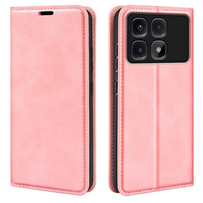 Retro-Skin Magnetic Suction Leder Handyhülle, Für Xiaomi Redmi Note 13 Pro 4G, Für Xiaomi Redmi Note 13 4G, Für Xiaomi Redmi K70E, Für Xiaomi 14 Ultra, Für Xiaomi 14 Pro, Für Xiaomi 14, Für Xiaomi Redmi Note 13 5G, Für Xiaomi Redmi 13C