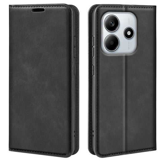 Retro-skin Magnetic Suction Leather Phone Case, For Redmi Note 14 4G 163.25mm, For Xiaomi 15 Pro, For Xiaomi 15, For Xiaomi Redmi Note 14 5G, For Xiaomi Redmi Note 14 Pro+ 5G, For Xiaomi Redmi Note 14 Pro 5G, For Xiaomi 14T Pro, For Xiaomi 14T         ...