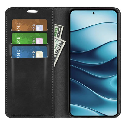 Retro-skin Magnetic Suction Leather Phone Case, For Redmi Note 14 4G 163.25mm, For Xiaomi 15 Pro, For Xiaomi 15, For Xiaomi Redmi Note 14 5G, For Xiaomi Redmi Note 14 Pro+ 5G, For Xiaomi Redmi Note 14 Pro 5G, For Xiaomi 14T Pro, For Xiaomi 14T         ...