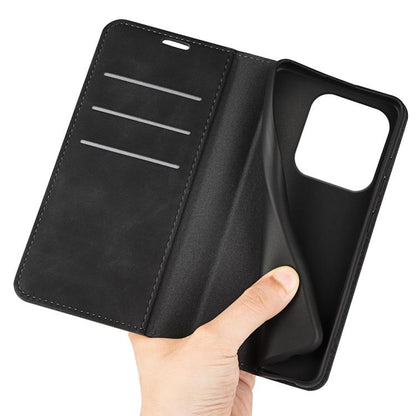 Retro-skin Magnetic Suction Leather Phone Case, For Redmi Note 14 4G 163.25mm, For Xiaomi 15 Pro, For Xiaomi 15, For Xiaomi Redmi Note 14 5G, For Xiaomi Redmi Note 14 Pro+ 5G, For Xiaomi Redmi Note 14 Pro 5G, For Xiaomi 14T Pro, For Xiaomi 14T         ...