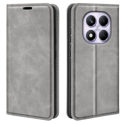 Retro-skin Magnetic Suction Leather Phone Case, For Redmi K80 / Poco F7 Pro, For Redmi Note 14 4G 164.84mm, For Xiaomi 15 Ultra, For Xiaomi Poco X7 Pro, For Xiaomi Poco M7 Pro 5G, For Xiaomi Redmi Note 14 Pro 4G, For Redmi Note 14 4G 163.25mm          ...