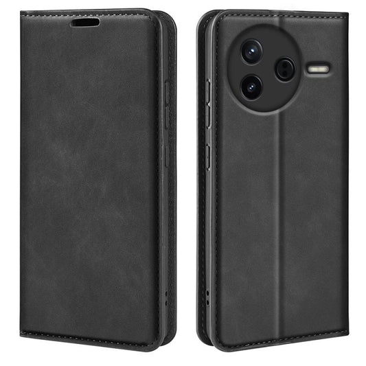 Retro-skin Magnetic Suction Leather Phone Case, For Redmi K80 / Poco F7 Pro, For Redmi Note 14 4G 164.84mm, For Xiaomi 15 Ultra, For Xiaomi Poco X7 Pro, For Xiaomi Poco M7 Pro 5G, For Xiaomi Redmi Note 14 Pro 4G, For Redmi Note 14 4G 163.25mm          ...